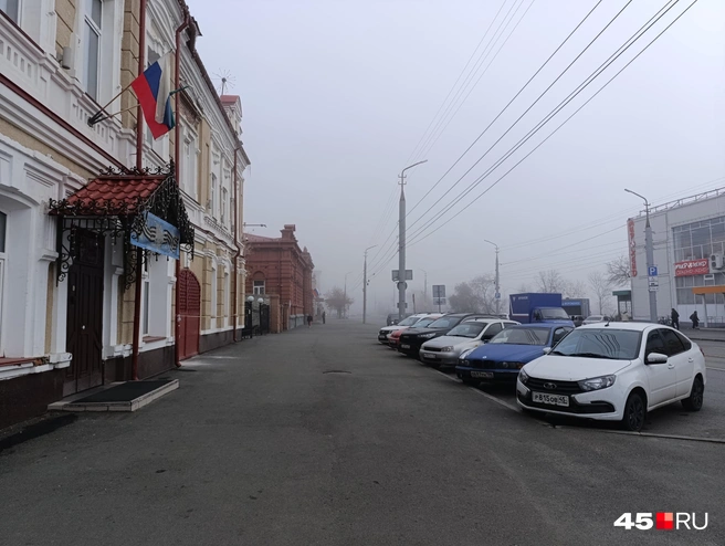 Зона видимости вдаль небольшая | Источник: Надежда Тихомирова /45.ru