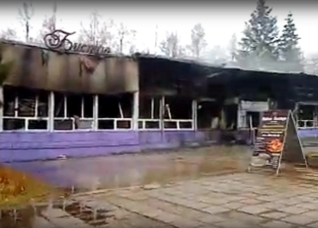 Пожар в «Сиреневом тумане» случился 3 ноября 2010 года | Источник: Ирина Цыпляева / Vk.com