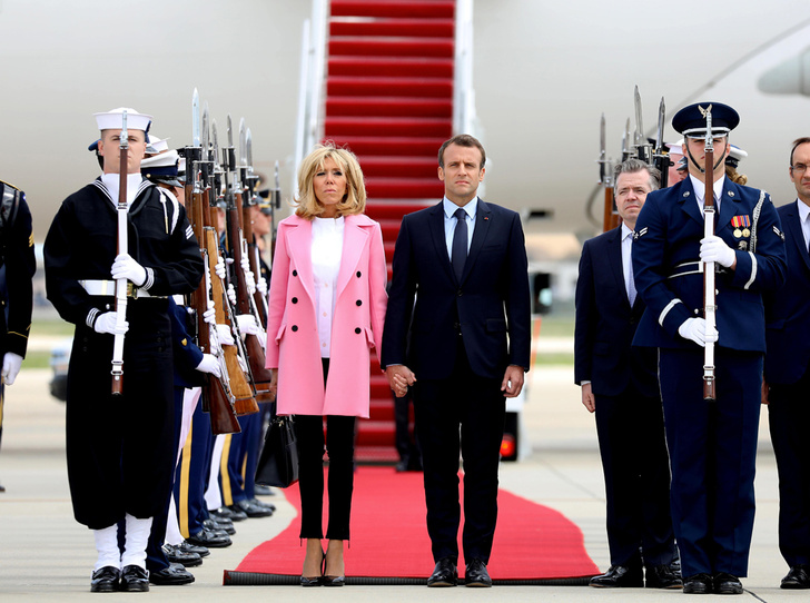 Фото №2 - Как Трамп Макрона принимал: самые яркие детали госвизита французской Первой пары в США