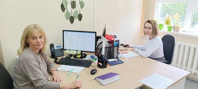 Валерия (справа) за три месяца взлетела по карьерной лестнице  | Источник: официальный сайт КОМИАЦ 