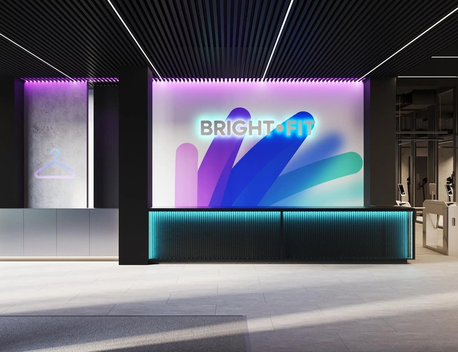 Зона ресепшен | Источник: Bright Fit
