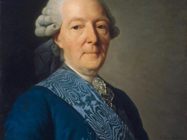 Александр Рослин. Портрет И.И. Бецкого (1777). Здесь Бецкой изображен с лентой ордена св. Андрея Первозванного — высшей награды императорской России. Однако к концу жизни Бецкого Екатерина стала относиться к нему все с большей холодностью. По ее словам, «Бецкой присвояет себе к славе государской». Вероятно, императрица считала, что Иван Иванович только себе приписывает заслуги реформирования системы образования | Источник: Wikimedia Commons