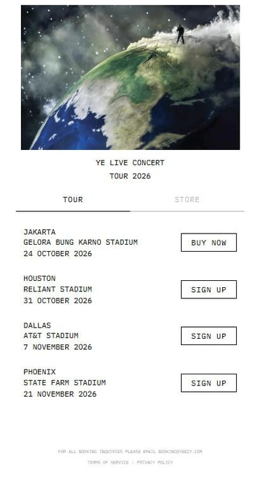 Скриншот с tour.yeezy.com | www.fontanka.ru