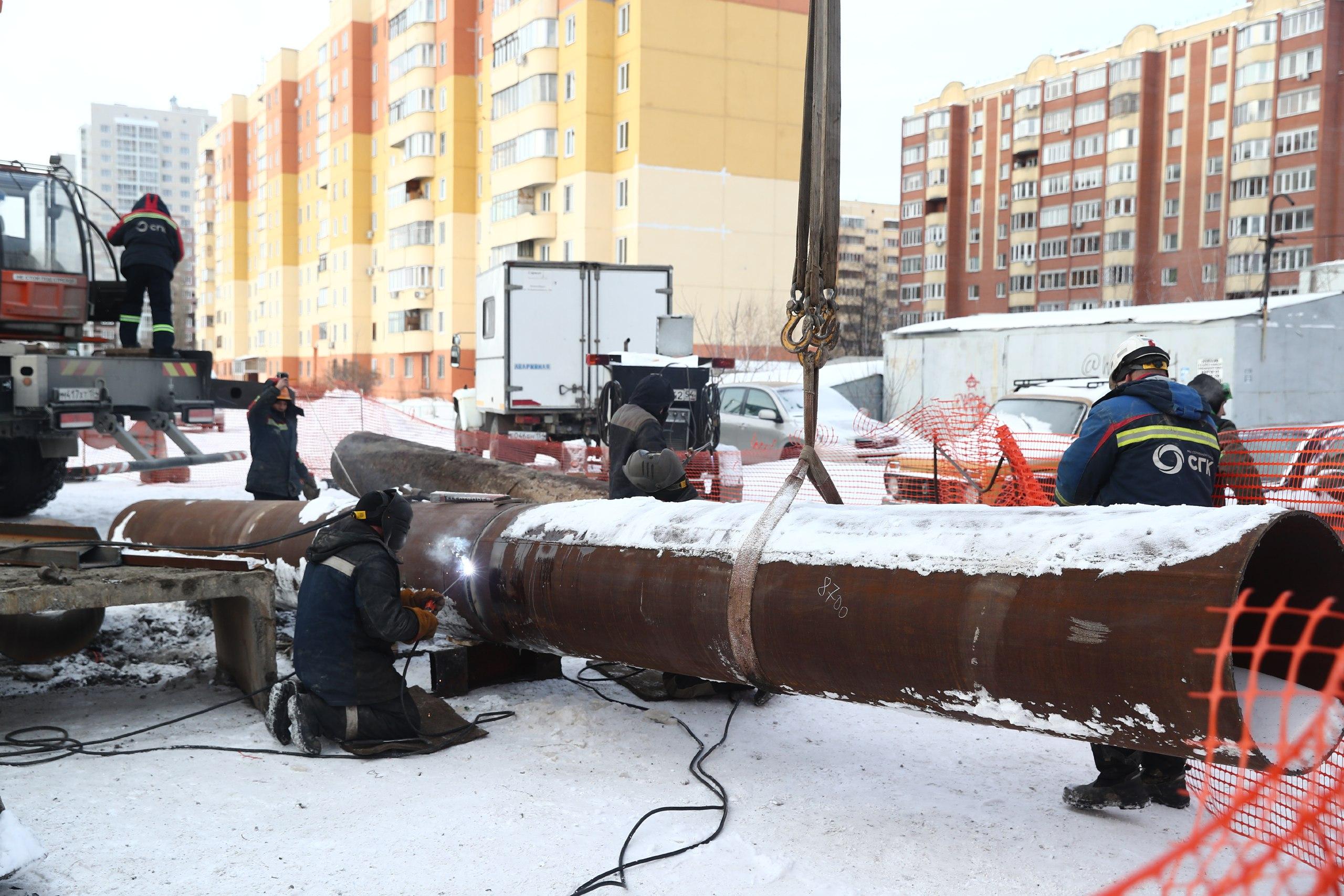 Энергетики назвали коммунальную аварию в Новосибирске аномальной - 11  января 2024 - НГС.ру