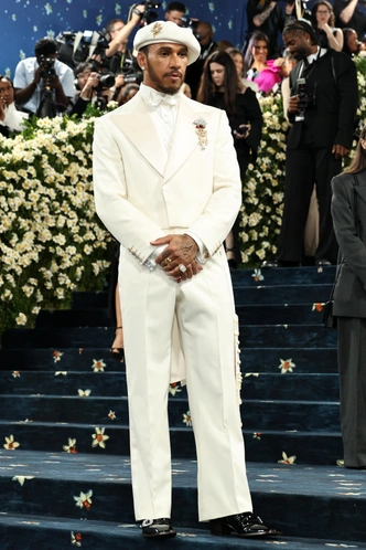 Льюис Хэмилтон на Met Gala 2025, 5 мая 2025 год
