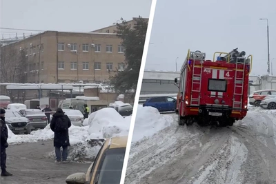 Mercedes загорелся у вычислительного центра Управделами президента