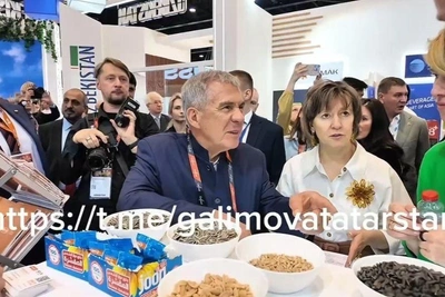 ‘Such an addiction’: Minnikhanov jokes about sunflower seeds in Dubai