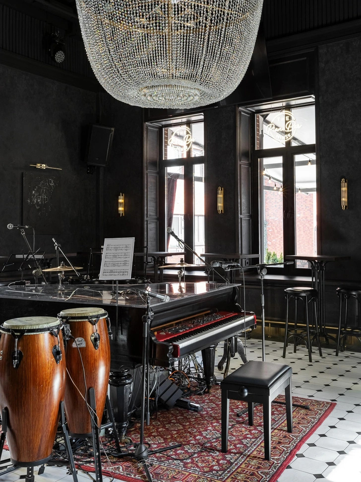 Piano bar в Минске по проекту 3A Design Studio