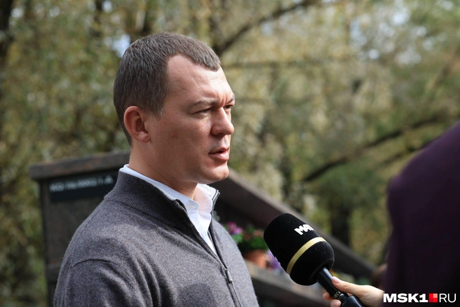 Михаил Дегтярев назвал Дегтярева скромным, но пробивным | Источник: Дмитрий Толстошеев / MSK1.RU
