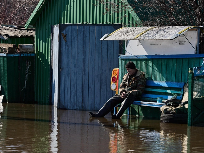 Многие приусадебные участки оказались под водой. | Источник: Александр Ощепков / NGS.RU