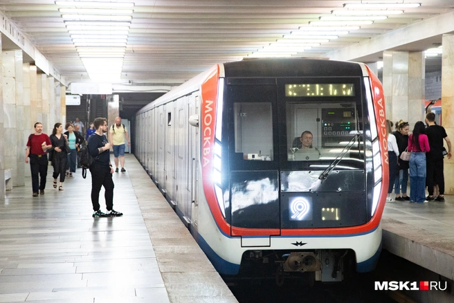 «Поезда не ходят». На фиолетовой ветке московского метро произошел второй за день сбой | Источник: Дмитрий Толстошеев / MSK1.RU
