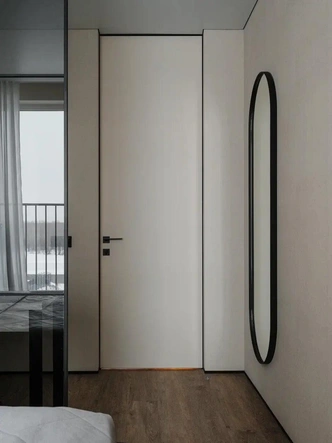 Краска на стенах «Флюггер». Двери, «Минимал Дорс». | Источник: Наталья Бочкова