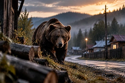 Медведи нападают на людей в Бурятии