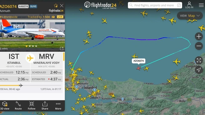 Источник: Flightradar