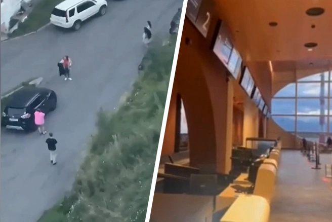 От толчков в помещениях трясло всю мебель, а на улице шатало автомобили | Источник: «Камчатка № 1» / Telegram