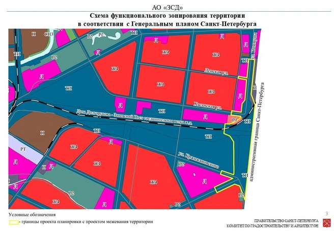 В Смольном утвердили планировку развязки ШМСД с улицами Коммуны и Коллонтай | Источник: Пресс-служба администрации Санкт-Петербурга
