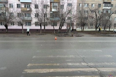 ДТП с пешеходом в Волгограде у магазина запчастей