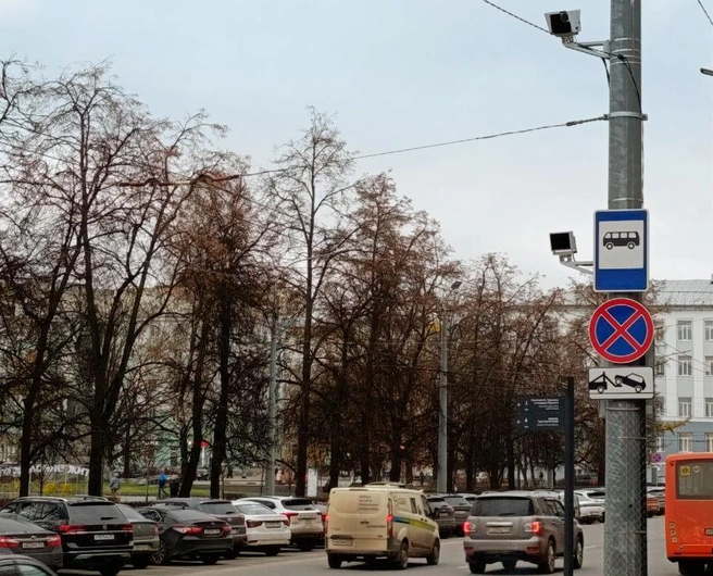 Мобильный комплекс заработал на площади Горького | Источник: Центр развития транспортных систем