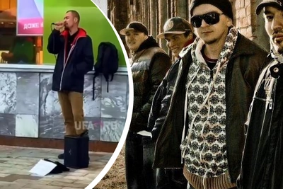 Экс-солист Via Chappa удивил уфимцев уличным выступлением