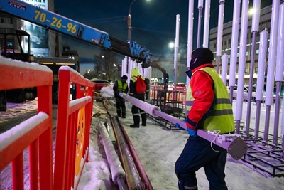 В Мурманске установят масштабную инсталляцию «Северное сияние»