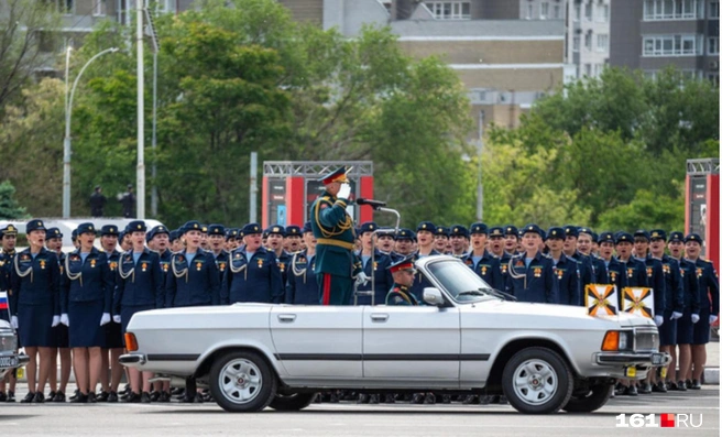Парад начнется в 10:00 | Источник: Евгений Вдовин / 161.RU