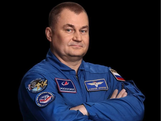 В этом году Алексей Овчинин стал командиром МКС | Источник: Госкорпорация «Роскосмос» / Telegram