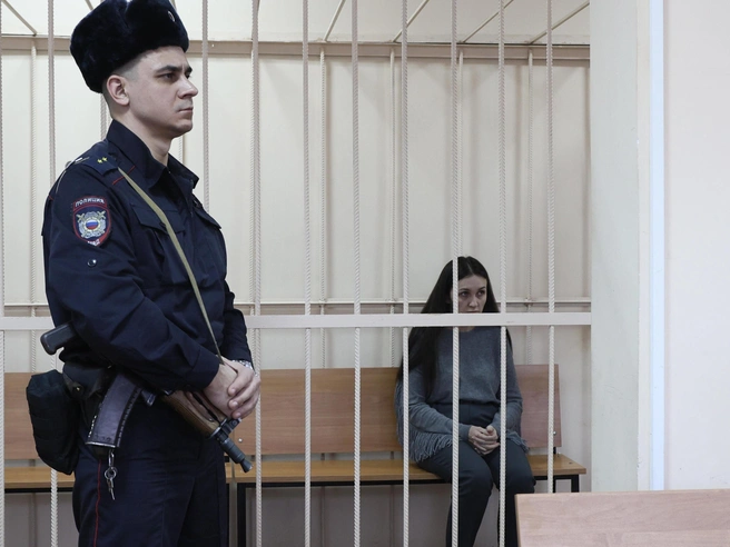 До момента оглашения решения обвиняемая не проявляла эмоций. | Источник: Наталья Лапцевич