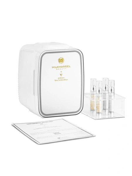 4-х недельный кислородный антивозрастной комплекс для лица MILAMARSEL & проф. Я. А. ЮцковскаяСозданный на основе последних достижений науки, кислородный антивозрастной комплекс улучшает все ключевые параметры кожи и дает видимый результат за 4 недели применения. Он в буквальном смысле вдыхает в кожу новую жизнь, превращая ее в сияющую, гладкую и упругую, глубоко увлажненную, излучающую молодость и красоту.