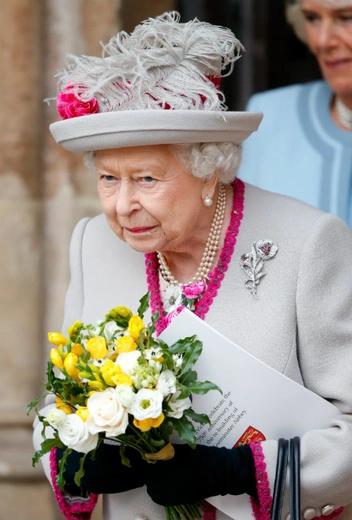 Королева в Вестминстерском аббатстве, 15 октября 2019