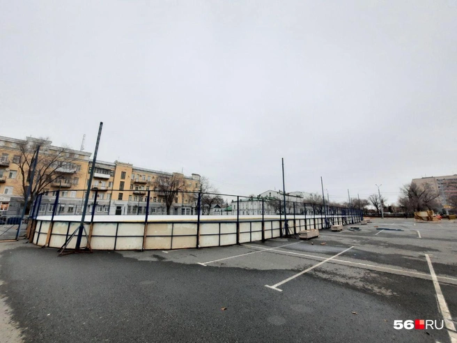 Коробка под каток | Источник: Анастасия Баринова / 56.RU