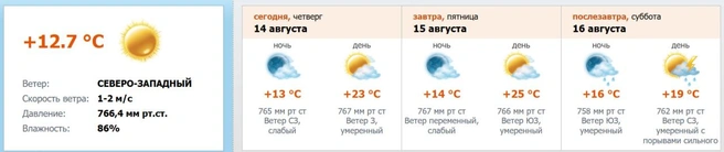 Источник: скриншот с meteo.nw.ru