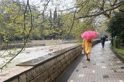 Кратковременное тепло, затем затяжные дожди в Сочи