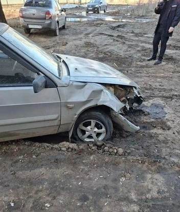 «Четырнадцатая» повреждена | Источник: УМВД России по Оренбургской области