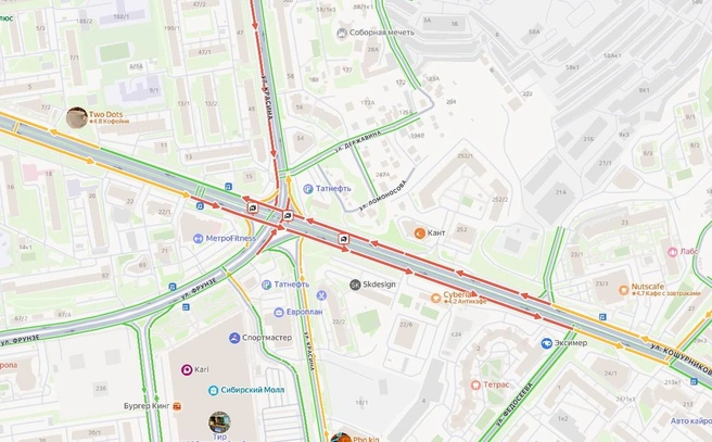 Пользователи карт оставляют пометки о ДТП | Источник: «Яндекс Карты»