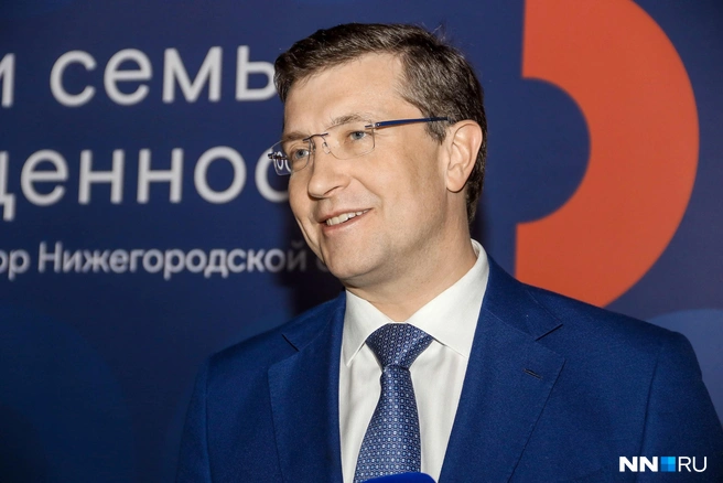 Зарплата губернатора Нижегородской области Глеба Никитина изменится в 2026 году | Источник: Наталья Бурухина / NN.RU