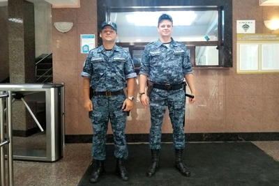 Приставы потушили возгорание в здании суда
