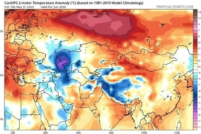 Очаг холода сместился к Сочи: июнь не порадует
