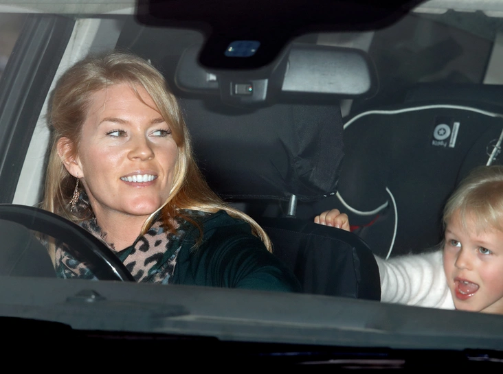 Отэм Филлипс с дочерью Айлой