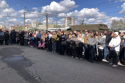 В Пензе встретили «Паровоз Победы»