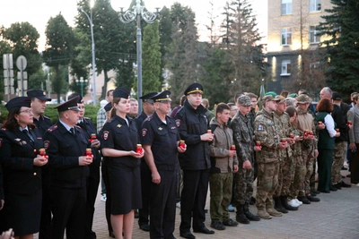 Акция «Свеча памяти» прошла в Орловской области