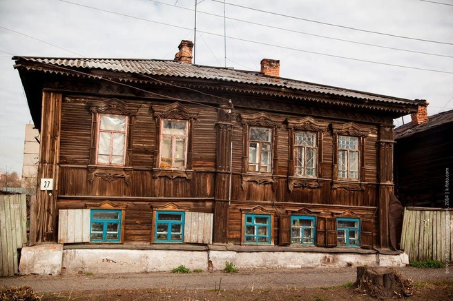 Дом на Климова, 27&nbsp;— жилой дом вахмистра Германова является объектом, представляющим собой историко-культурную ценность | Источник: Культурное наследие города Кургана / kurgan.pro