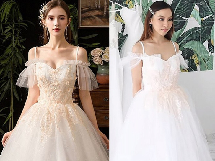 Квест невест: блогер примерила свадебные платья по $10 и показала, какой реальностью оборачиваются ожидания