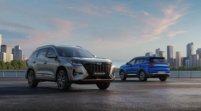 Завод выпускал две модели на базе Chery Tiggo 7 Pro и Tiggo 8 Pro | Источник: пресс-служба компании Xcite