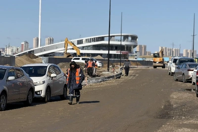 В Благовещенске реконструируют километр Краснофлотской к канатной дороге