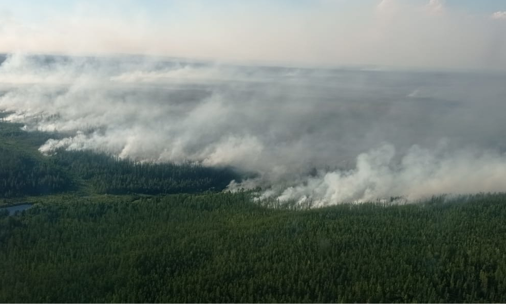 Якутия в огне лесных пожаров
