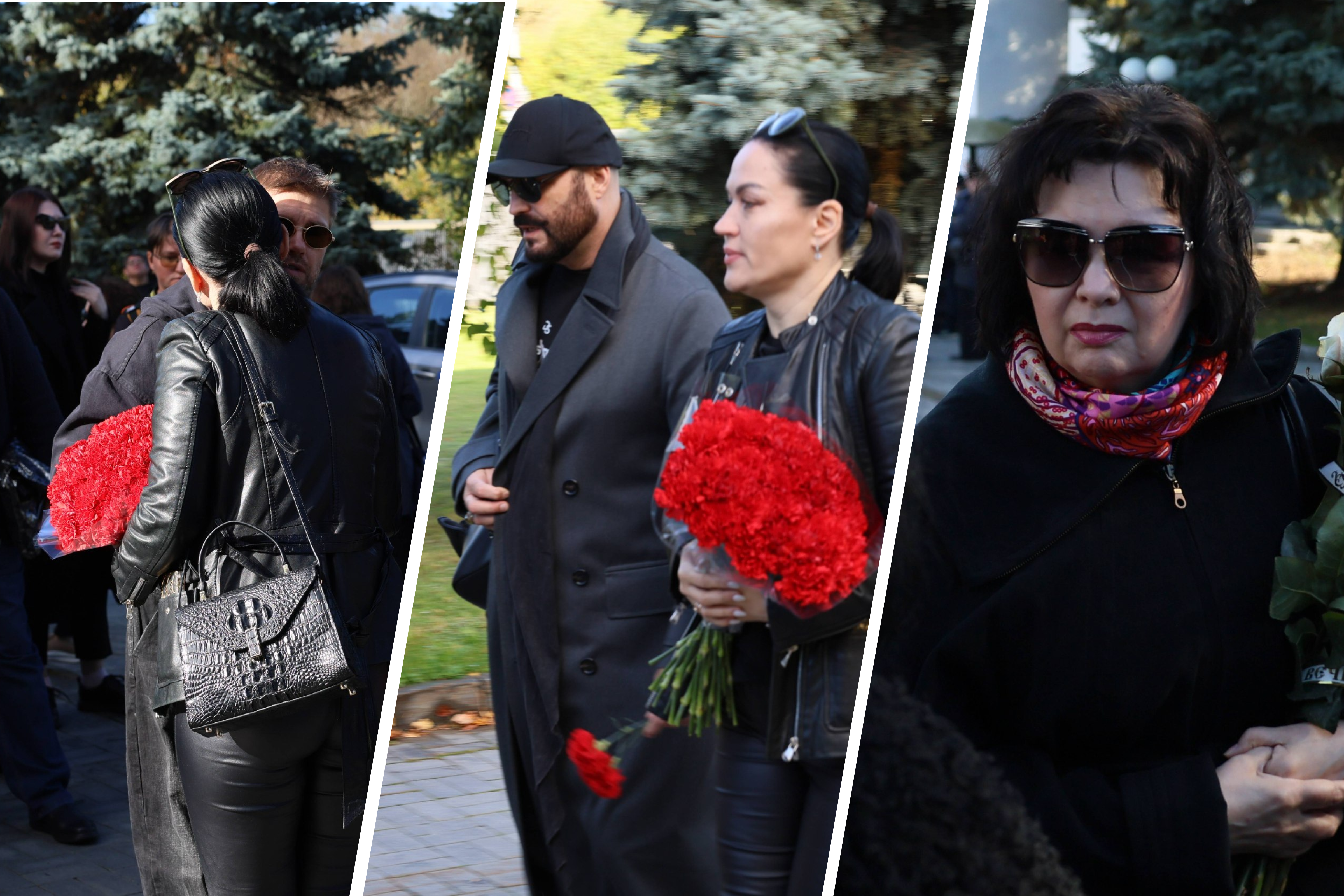 В Москве началось прощание с Сергеем Соседовым: кадры с Троекуровского кладбища