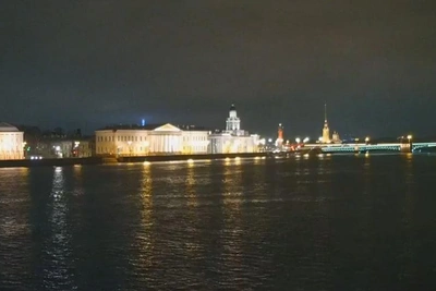 В Петербурге похолодало и идёт дождь