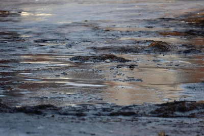 Drivers in Krasnodar decry dangerous ice after near-crashes