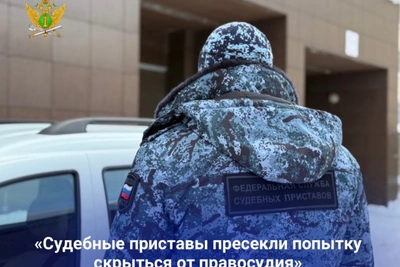 Отец-должник попытался скрыться от судебных приставов