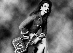 Линда Евангелиста в рекламной кампании Moschino